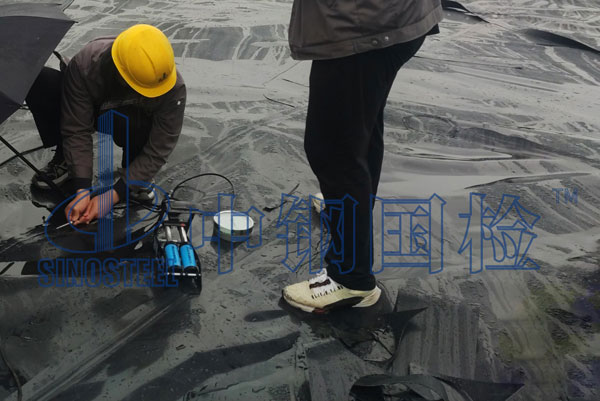 垃圾填埋場(chǎng)檢測(cè)現(xiàn)場(chǎng)