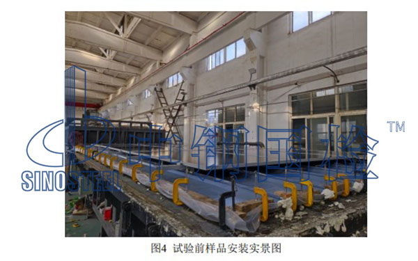 實(shí)驗(yàn)前樣本安裝實(shí)景圖